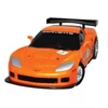 Kép 4/6 - 3D autós puzzle CORVETTE C6R 1:32 narancssárga