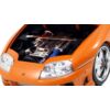 Kép 6/6 - F&F Brian & Toyota Supra with lights szett modell autó 1:18