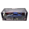 Kép 1/4 - F&F Brian & 2009 Nissan GT-R (R35) with lights szett modell autó 1:18