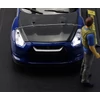 Kép 3/4 - F&F Brian & 2009 Nissan GT-R (R35) with lights szett modell autó 1:18