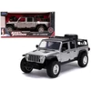 Kép 1/5 - 2020 Jeep Gladiator silver Fast & Furious 9 modell autó 1:24