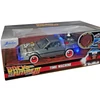 Kép 6/8 - Back To The Future Delorean  & lights part 3 TIME MACHINE modell autó 1:24