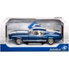 Kép 4/8 - SHELBY MUSTANG GT500 blue modell autó 1:18