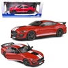 Kép 1/11 - FORD SHELBY GT500 FAST TRACK-RED-2020 modell autó 1:18