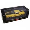 Kép 1/6 - 1971 Ford Mustang MACH 1 Medium Bright Yellow modell autó 1:18