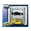 Kép 1/2 - Mirror Back/Mirror base Led Lighted Black Vitrin (2X) 1:18