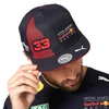 Kép 5/6 - Red Bull Racing baseball sapka "Flatbrim" "Verstappen" kék-piros 2020