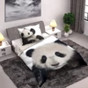 Kép 2/2 - Wild pandás ágyneműhuzat szett 140 x 200 + 70 x 90 cm