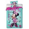 Kép 1/2 - Minnie Mouse 'Smart, Strong & here to help' ágyneműhuzat szett 140 x 200 + 70 x 90 cm