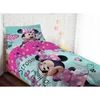 Kép 2/2 - Minnie Mouse 'Smart, Strong & here to help' ágyneműhuzat szett 140 x 200 + 70 x 90 cm