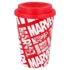Kép 1/3 - MARVEL Bosszúállók plasztik termo kávéspohár 390 ml