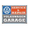 Kép 1/2 - Volkswagen Service & Repair Garage fémplakát 41 x 30 cm "TACJO50615"