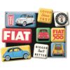 Kép 1/4 - Fiat 500 "Loved Since 1957" mágnes-szett  9 x 7 cm