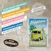 Kép 4/4 - Citroen Type-H "Happiness comes in Waves" dombornyomott fémplakát 20 x 30 cm "22327"