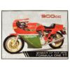 Kép 1/3 - Ducati 900cc "Winner of the 1978 Formule one TT" fémplakát 41,3 x 30 cm "TACJO50919"