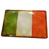 Kép 2/3 - Italy dombornyomott fémplakát 30 x 20 cm 