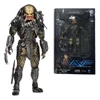 Kép 1/5 - Alien vs. Predator Unmasked Scar Predator figura 1:18, 11 cm