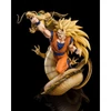 Kép 5/7 - Dragon Ball Z Super Saiyan 3 Son Goku szobor figura 21 cm
