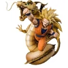 Kép 7/7 - Dragon Ball Z Super Saiyan 3 Son Goku szobor figura 21 cm