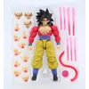 Kép 10/10 - Dragon Ball GT Son Goku Super Saiyan 4 akció figura 16 cm