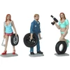 Kép 2/4 - MOTORHEAD Tire Brigade Set 9 #775 'Meg,Michele & Gery' figura modell 1:24