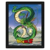 Kép 1/2 - Dragon Ball Shenron a sárkány és a kristálygömbök 3D lenticular poszter fakerettel