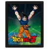 Kép 1/2 - Dragon Ball Son Goku Power levels 3D lenticular poszter fakerettel