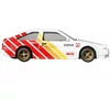 Kép 6/6 - Car Culture realriders Slide Street Toyota AE86 Sprinter Trueno#3/5 Premium Hotwheels 1:64 
