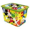 Kép 1/3 - Mickey Mouse 'watercolors' fedeles játéktároló doboz 39 x 29 x 27,5 cm, 23 l
