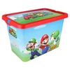 Kép 1/4 - Super Mario '2020 Nintendo' fedeles játéktároló doboz 29 x 19 x 18,5 cm, 7 l