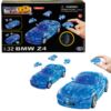 Kép 1/7 - 3D autós puzzle BMW Z4 1:32 clear blue