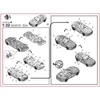 Kép 5/7 - 3D autós puzzle BMW Z4 1:32 clear blue