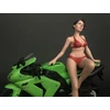 Kép 4/5 - Biker Elizabeth figura modell kiegészítő 1:12