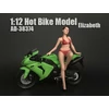 Kép 5/5 - Biker Elizabeth figura modell kiegészítő 1:12