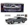 Kép 1/8 - 1969 Ford Mustang Boss 429 grey/black John Wick modell autó 1:18