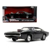 Kép 1/7 - Dom'S 1970 Dodge Charger black F&F F9 The Fast Saga modell autó 1:24