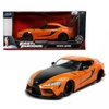 Kép 1/9 - Han's Toyota GR Supra orange F&F F9 The Fast Saga modell autó 1:24