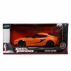 Kép 2/9 - Han's Toyota GR Supra orange F&F F9 The Fast Saga modell autó 1:24