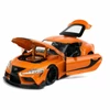 Kép 3/9 - Han's Toyota GR Supra orange F&F F9 The Fast Saga modell autó 1:24
