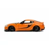 Kép 6/9 - Han's Toyota GR Supra orange F&F F9 The Fast Saga modell autó 1:24