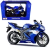 Kép 1/3 - Yamaha YZF-R1 kék/fekete/fehér modell 1:12