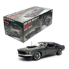 Kép 1/6 - 1969 Ford Mustang Gt Bullet Street Fighter dark green modell autó 1:18