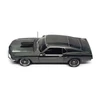 Kép 5/6 - 1969 Ford Mustang Gt Bullet Street Fighter dark green modell autó 1:18