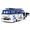 Kép 6/10 - Mickey Mouse & Volswagen T1 Bus "Mickey & Friends" szett modell autó 1:24