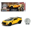 Kép 1/9 - Transformers 2016 Chevy Camaro Bumblebee modell autó 1:24 