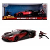 Kép 1/10 - Spider-Man Miles Morales & 2017 Ford GT szett modell autó 1:24