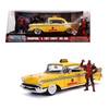 Kép 1/9 - Deadpool &1957 Chevy Bel Air Taxi szett modell autó 1:24