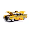 Kép 7/9 - Deadpool &1957 Chevy Bel Air Taxi szett modell autó 1:24