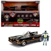 Kép 1/8 - Classic Tv Series Batmobile & Batman szett modell autó 1:24