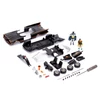 Kép 2/8 - Classic Tv Series Batmobile & Batman szett modell autó 1:24